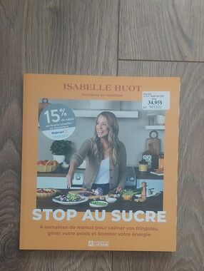 Stop au Sucre - Diabete Nutrition Isabelle Huot Livre